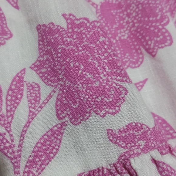 LC Lauren Conrad Floral Three Tiers Midi Skirt Size XXL - Picture 7 of 10